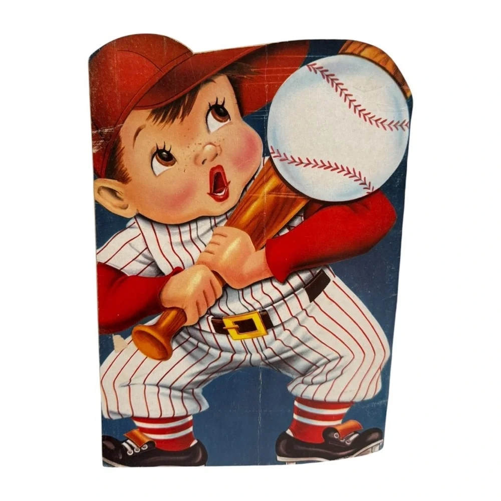 Vintage Littler League Coloring Book – Samuel Lowe Co. – 1950s Baseball